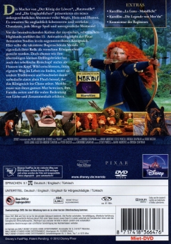 Merida - Legende der Highlands - (Vermietrecht) - Einzel-DVD - Neu & OVP